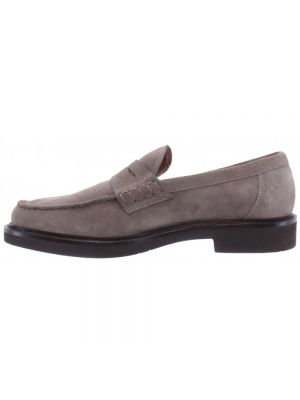 Loafers Doucal's szare