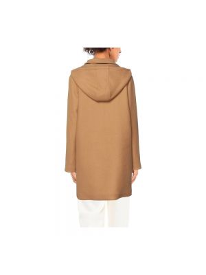 Abrigo de lana Love Moschino marrón