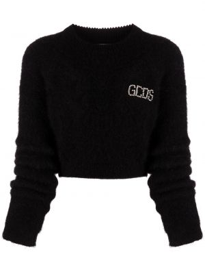Пуловер с принт Gcds черно