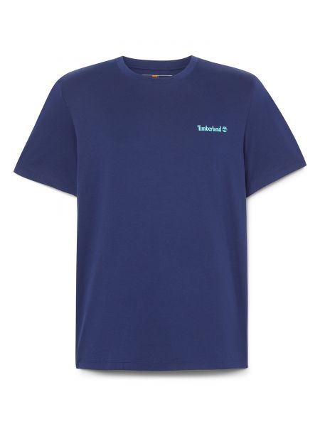 Skaidrus marškinėliai Timberland mėlyna