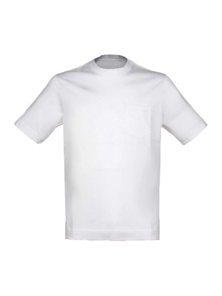 Jersey t-shirt mit taschen Circolo 1901 weiß