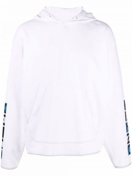 Sudadera con capucha con estampado Kenzo blanco