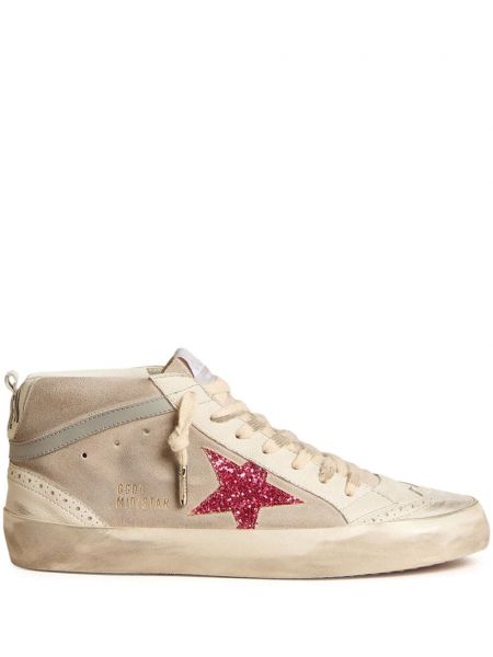 Stjernemønster sneakers Golden Goose guld