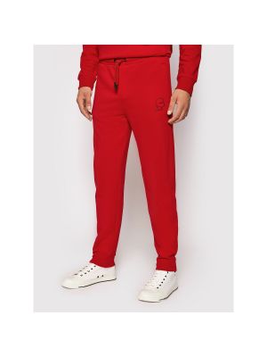 Pantaloni sport Karl Lagerfeld roșu