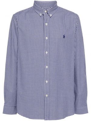 Lněná bavlněná košile Polo Ralph Lauren