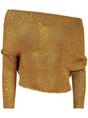 Sweter Altuzarra złoty