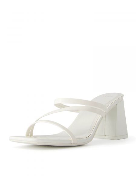 Chaussures de ville Bershka blanc