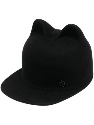 Cepure bez papēžiem Maison Michel melns