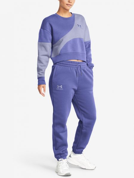 Pantaloni sport din fleece Under Armour violet