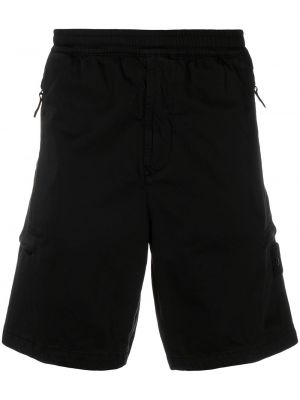 Pantalones cortos deportivos Stone Island negro