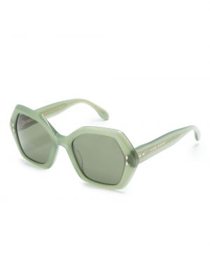 Okulary przeciwsłoneczne oversize Isabel Marant Eyewear zielone
