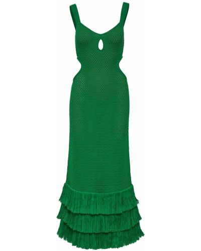 Midi šaty Johanna Ortiz zelené