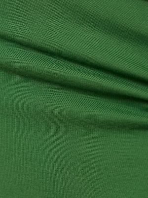 Bikini de algodón de tela jersey Isole & Vulcani verde