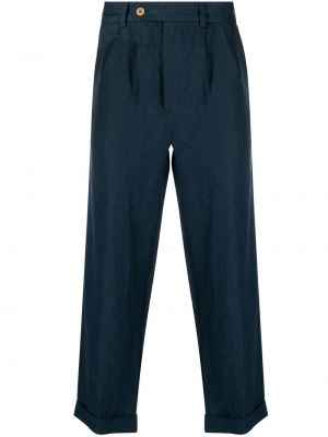 Rovné kalhoty Peninsula Swimwear modré