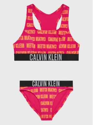 Calvin Klein Swimwear Női fürdőruha KY0KY00035 Rózsa - Rózsaszín