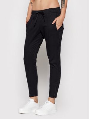 Outhorn Pantaloni din material SPDC600 Negru Regular Fit