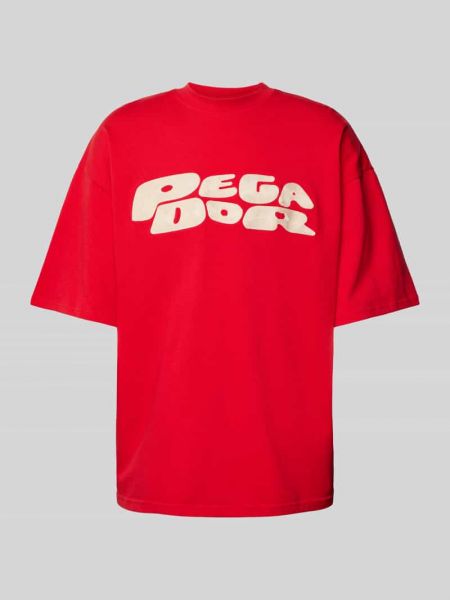 Koszulka z nadrukiem Pegador czerwona