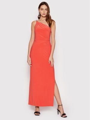 Вечерна рокля Lauren Ralph Lauren оранжево
