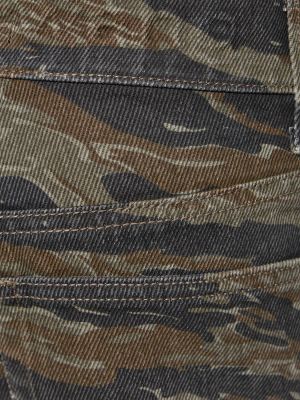 Pantaloncini di cotone camouflage Alexander Wang
