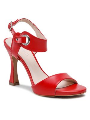Sandały Edeo czerwone