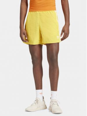 Shorts de sport Adidas jaune