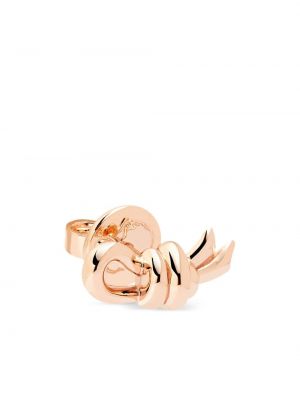 Boucles d'oreilles en or rose Dodo rose