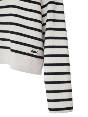 Camiseta de lana de algodón Ami Paris