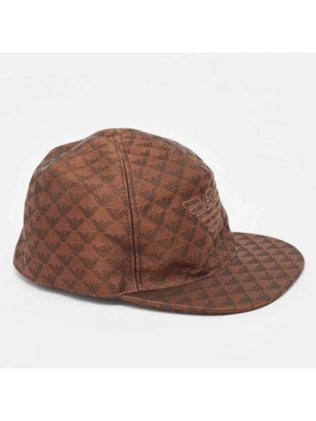 Sombrero Armani Pre-owned marrón