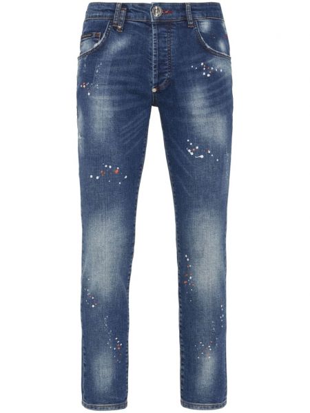 Skinny džíny s nízkým pasem Philipp Plein