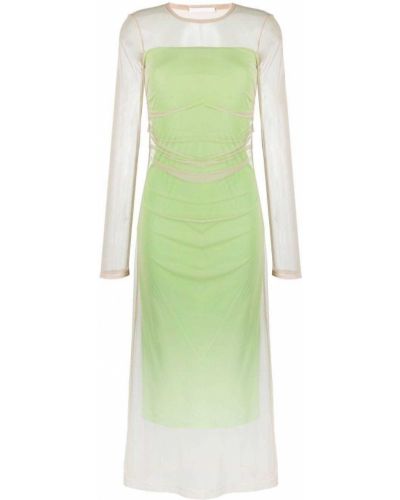 Μίντι φόρεμα από τούλι Helmut Lang