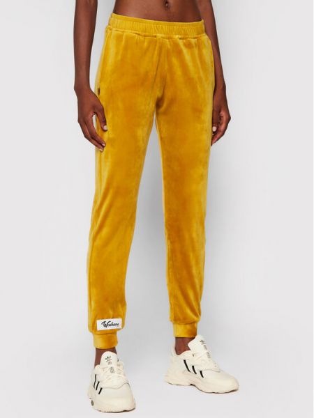 Spodnie sportowe Waikane Vibe żółte