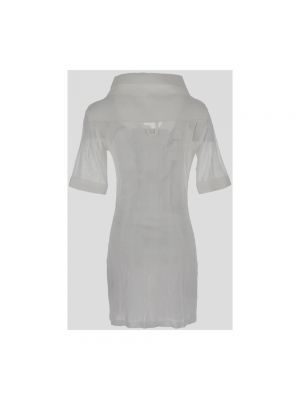 Sukienka mini z wiskozy Jacquemus biała