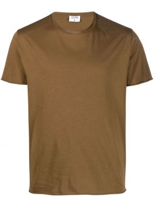 T-shirt avec manches courtes Filippa K marron