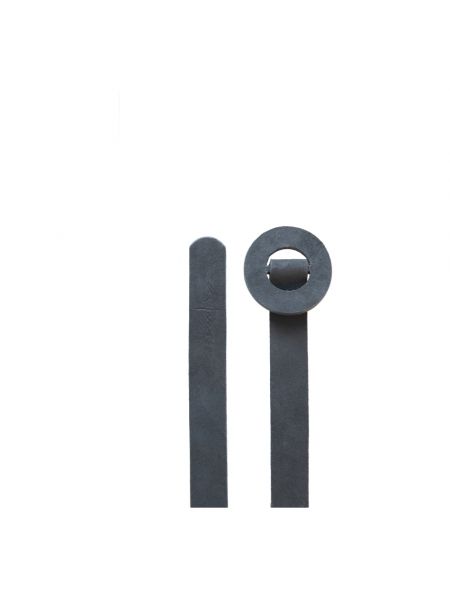 Pasek zamszowy Cortana czarny