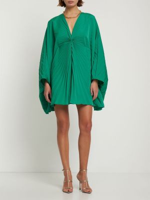 Mini šaty Valentino zelená