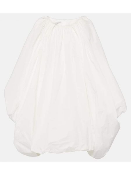 Mini vestido de crepé Stella Mccartney blanco