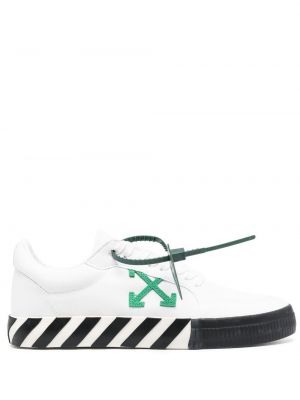 Canvas sneakers Off-white hvit