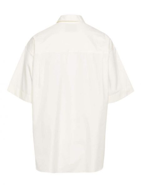 Camicia di cotone oversize Studio Nicholson Ltd bianco