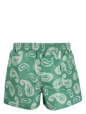 Shorts mit print mit paisleymuster Jacquemus grün