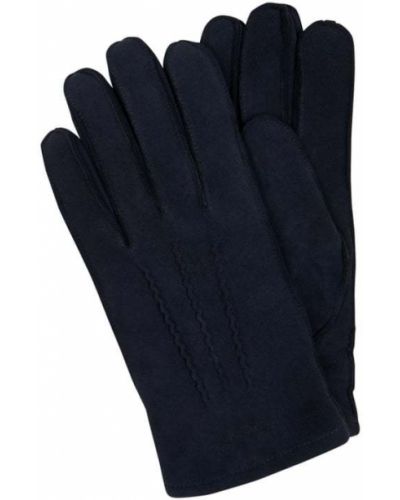 Rękawiczki Gant, niebieski