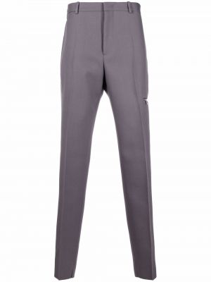 Pantalones con cremallera Jil Sander gris