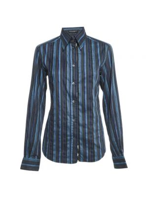 Bluse aus baumwoll Dolce & Gabbana Pre-owned blau