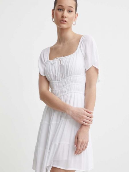 Mini haljina Hollister Co. bijela
