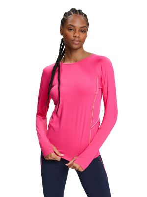 T-shirt manches longues Esprit Sport rose