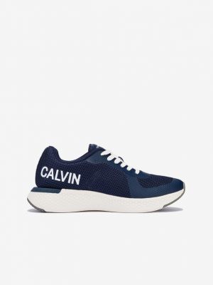 Teniși Calvin Klein Jeans albastru