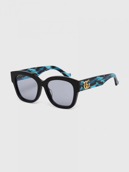 Czarne okulary przeciwsłoneczne Gucci