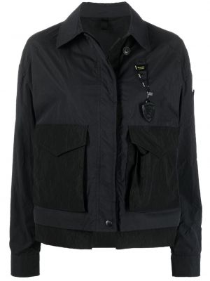 Куртка с заплатками Blauer, черная