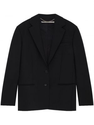 Oversized volneni blazer Stella Mccartney črna