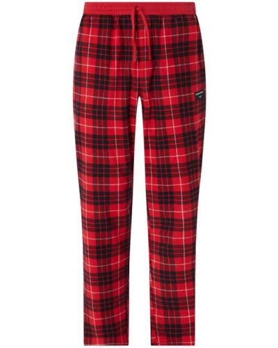 Spodnie od piżamy Björn Borg, czerwony