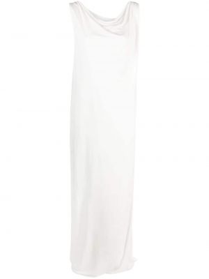 Dlouhé šaty Alberta Ferretti bílé
